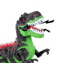 Dinozaur interactiv teleghidat cu iluminare, sunet, aburi și rotație 360°, 2 culori