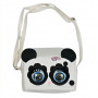 Geantă interactivă panda cu muzică și iluminare