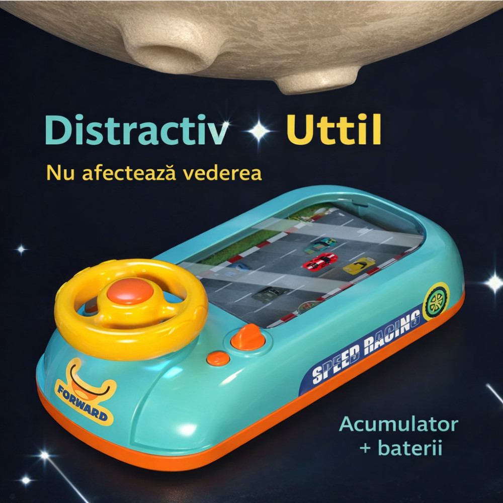 Simulator interactiv de condus pentru copii — autoantrenor electronic