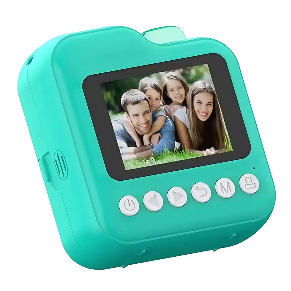 Aparat foto digital pentru copii cu imprimantă pentru fotografii instant