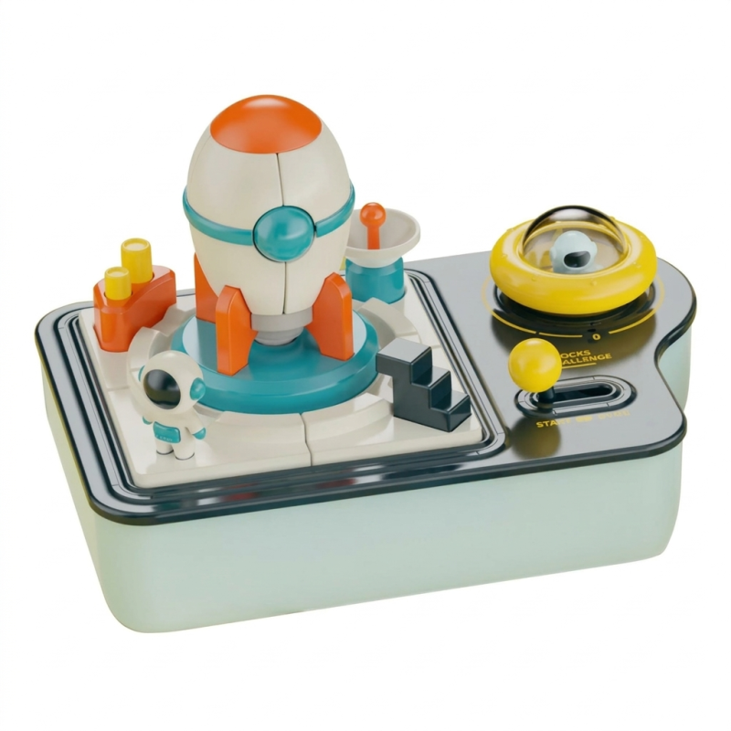 Joc logic cu platformă de joc și cronometru mecanic