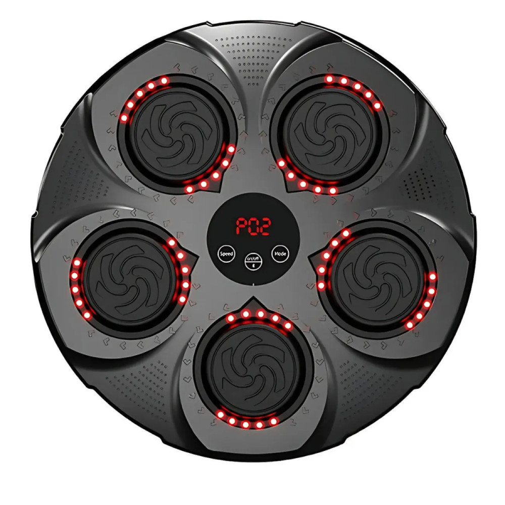 Интерактивная настенная боксёрская груша с перчатками и музыкой