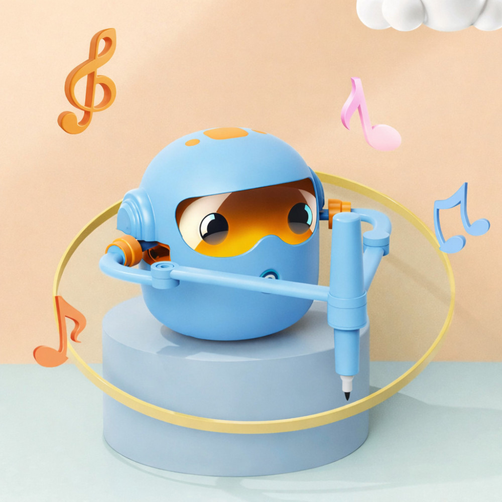 Robo-prieten pentru învățarea desenului și a limbii engleze