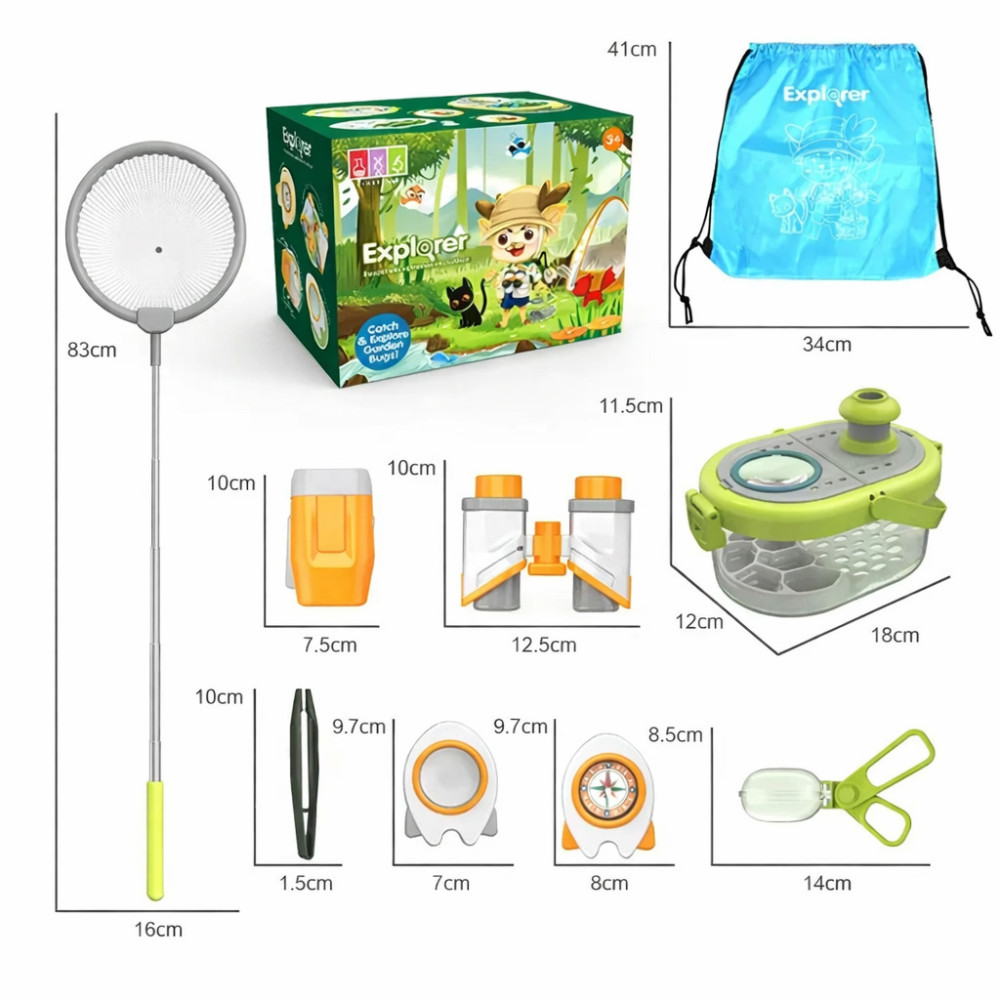 Набор для изучения природы, насекомых и растений