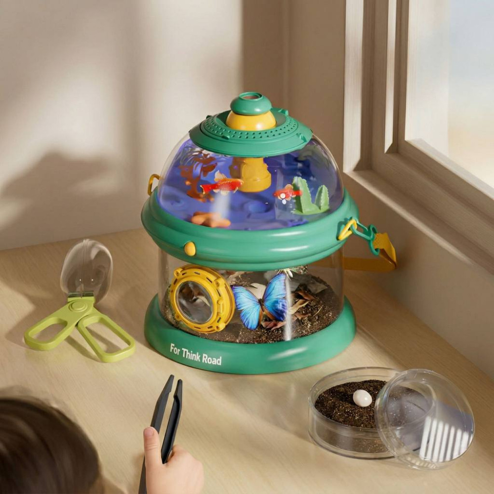 Set pentru experimente Micul Naturalist — studiul insectelor și al naturii