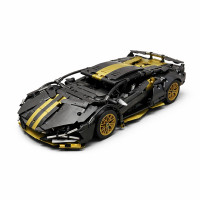 Constructor Lamborghini Black din 1314 piese, cu instrucțiuni