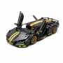 Constructor Lamborghini Black din 1314 piese, cu instrucțiuni