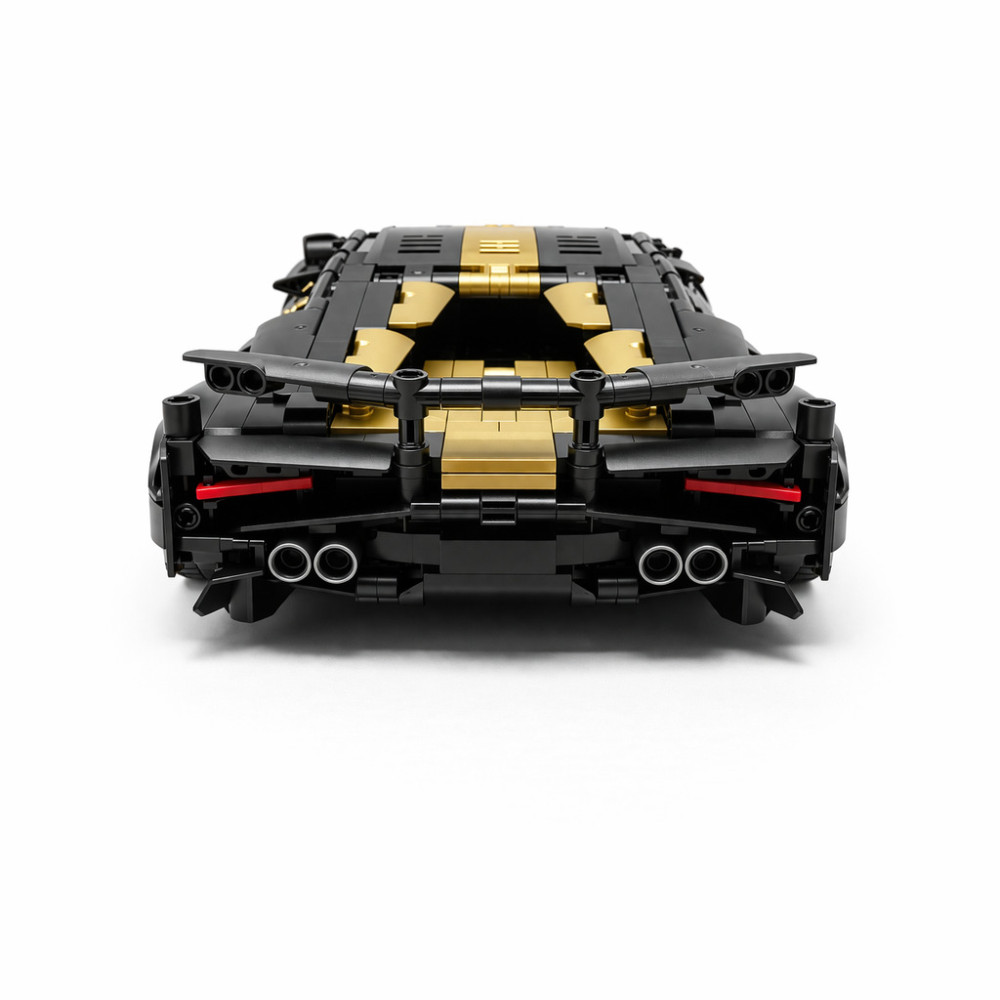 Constructor Lamborghini Black din 1314 piese, cu instrucțiuni