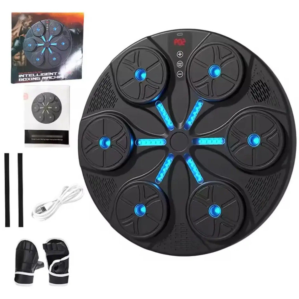 Боксерская панель с подсветкой и музыкой, аккумуляторная