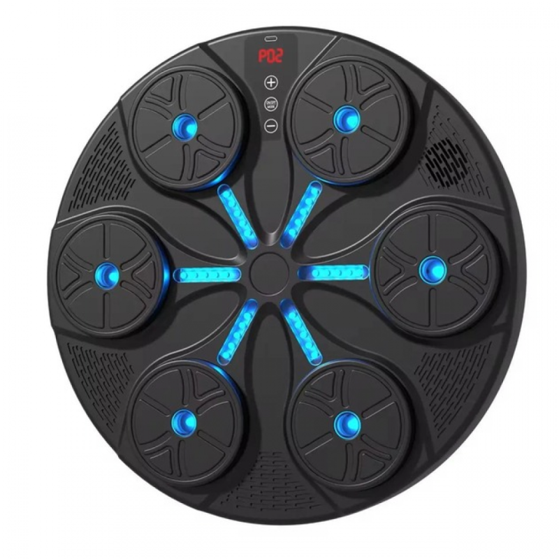 Боксерська панель з підсвічуванням та музикою, акумуляторна