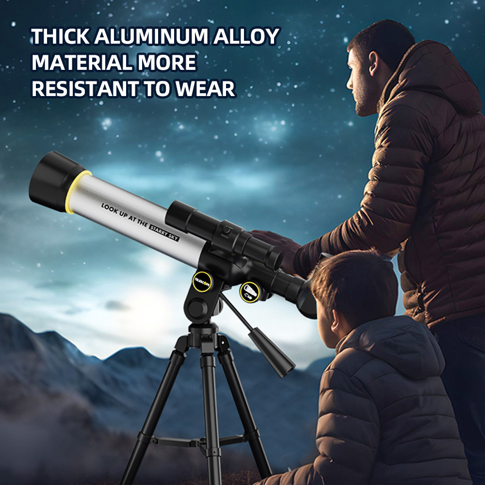 Детский телескоп с трехногой и креплением для смартфона