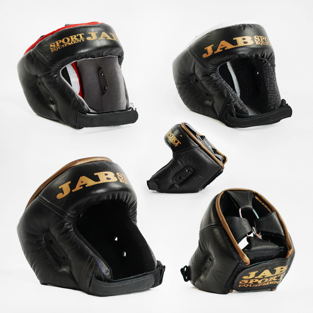 Детский кожаный шлем для бокса закрытого типа