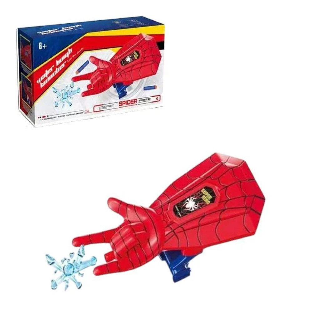 Игровой набор супергероя с бластером для орбизов и мягких патронов