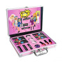 Набор косметики в металлическом кейсе с зеркальцем, 20 элементов.