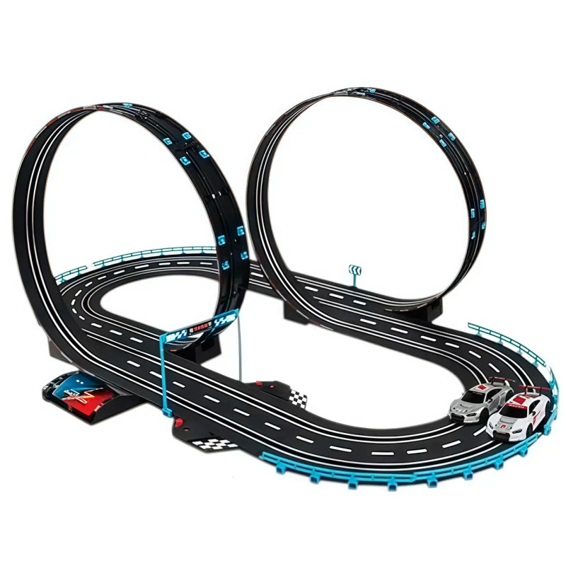 Великий гоночний трек для машинок на пульті керування