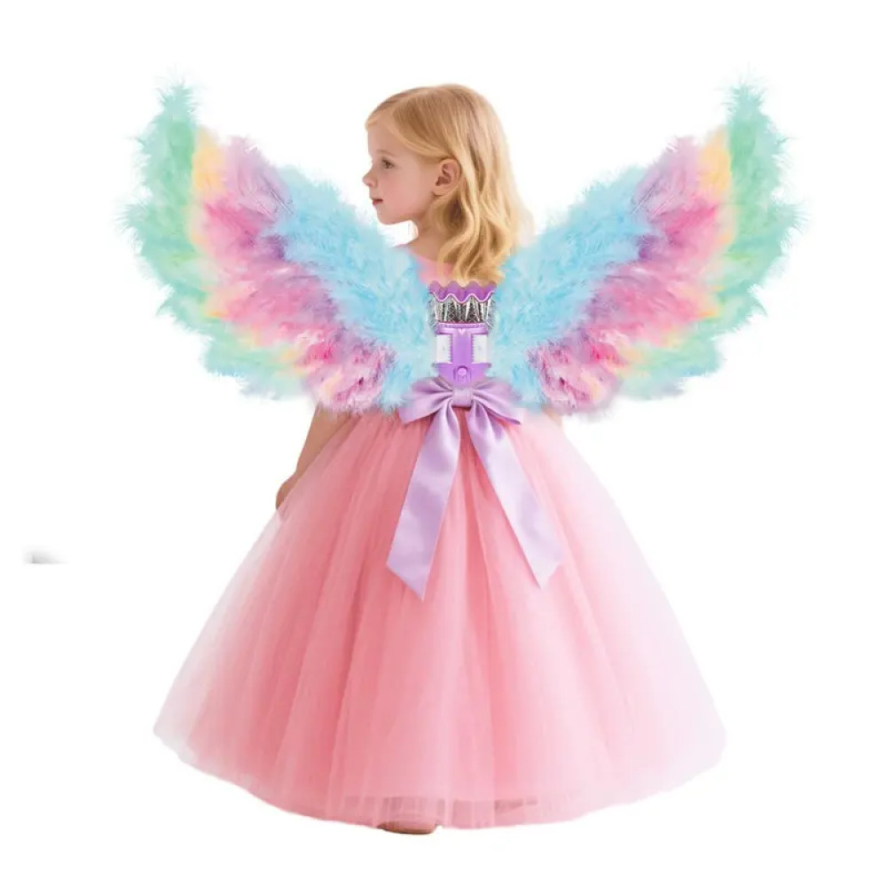 Детские крылья с подсветкой, движением и музыкой