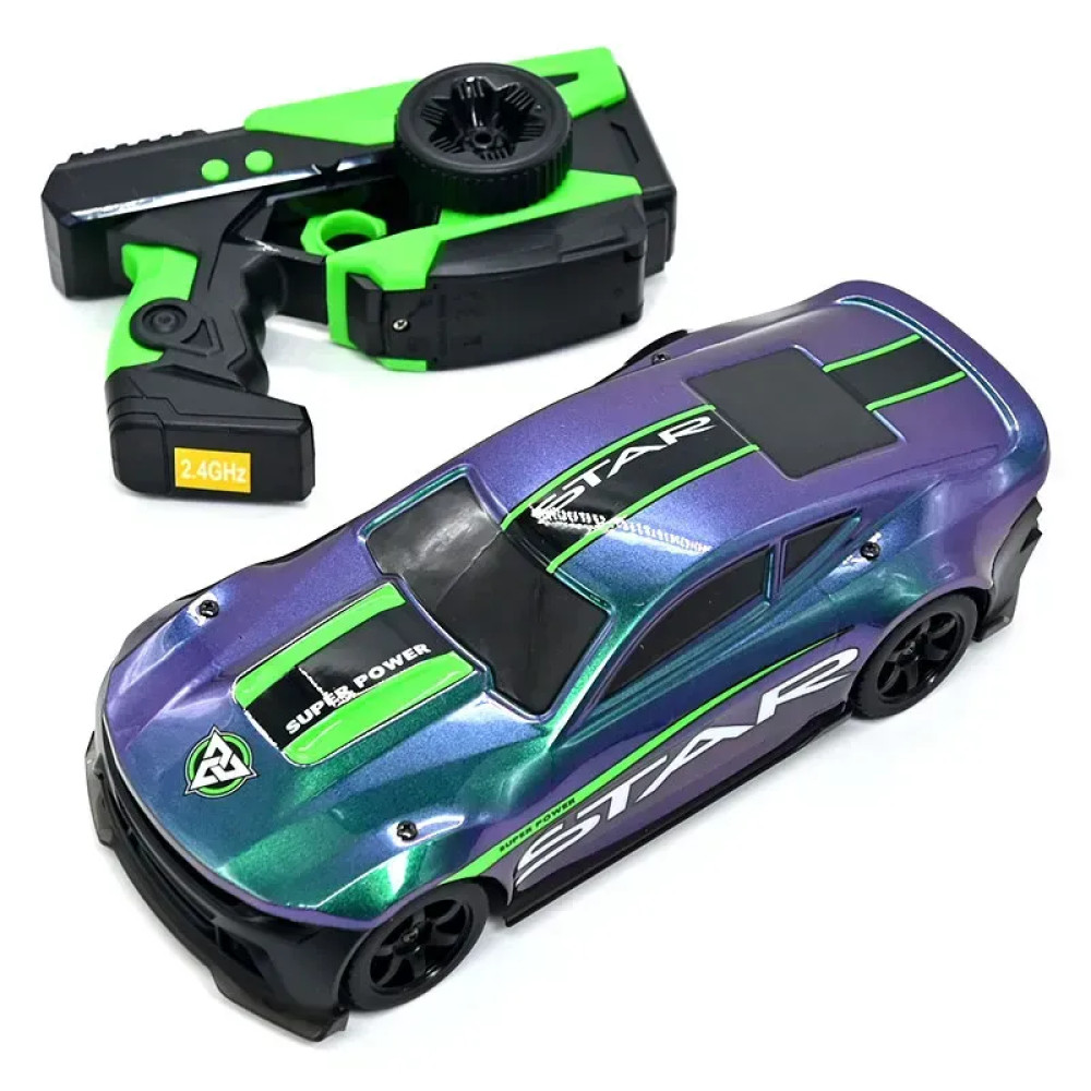 Дрифтовый автомобиль с подсветкой и тремя режимами скорости