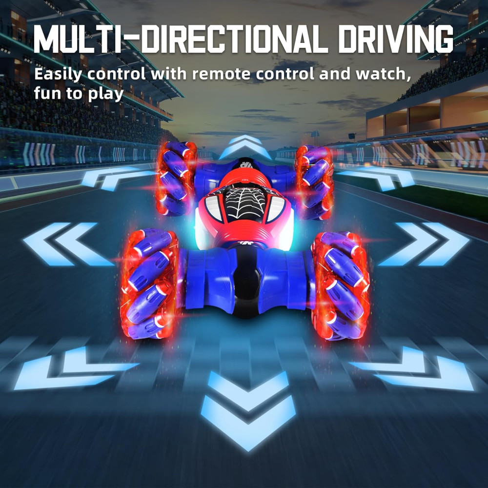 Машинка-перевёртыш на пульте с браслетом