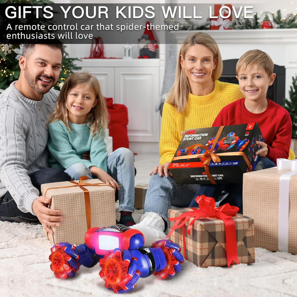 Машинка-перевёртыш на пульте с браслетом