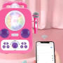 Детский караоке набор с микрофоном, подсветкой и Bluetooth