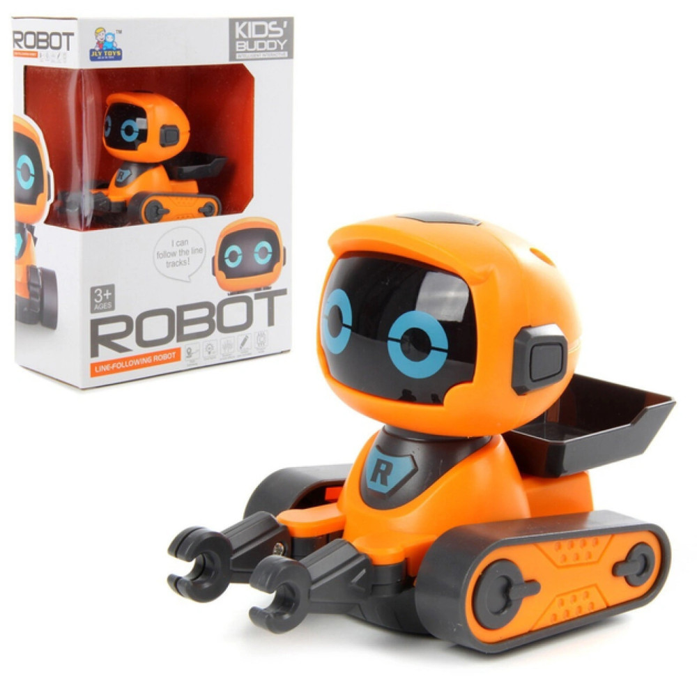 Умный робот со звуками и подсветкой