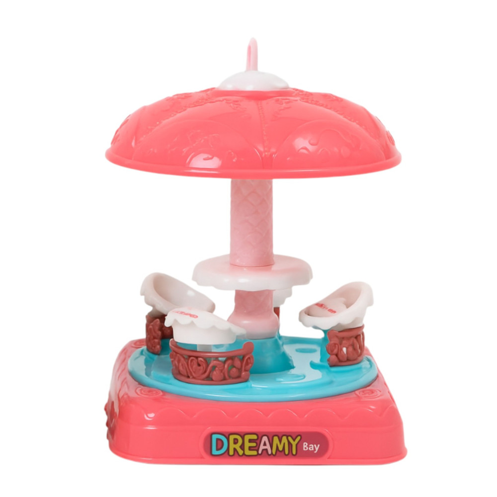 Игровой набор для детей Парк развлечений с каруселью и кафе