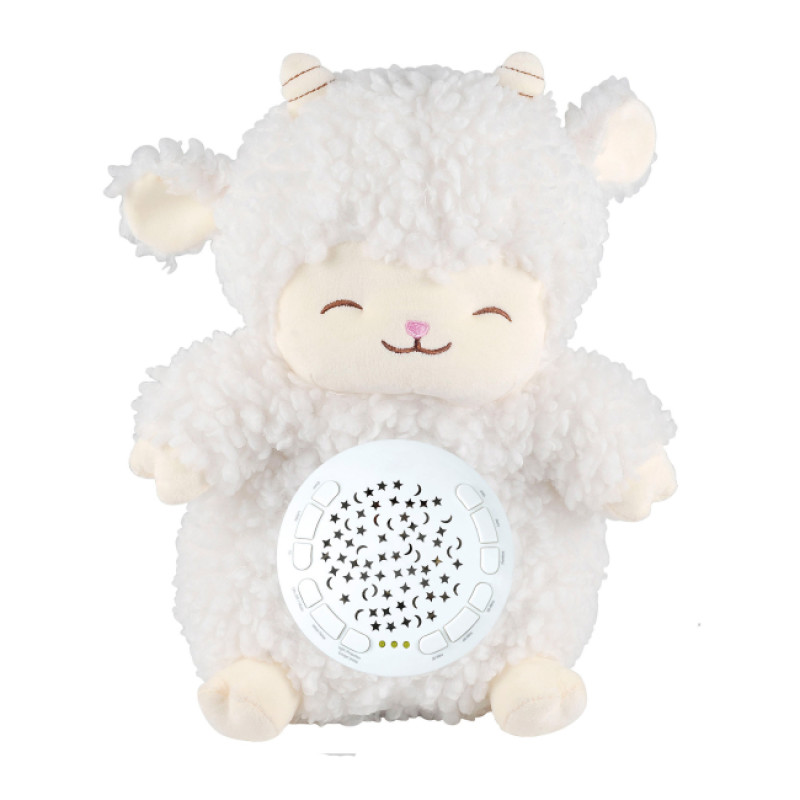 Плюшевый ночник-овечка с проектором звездного неба