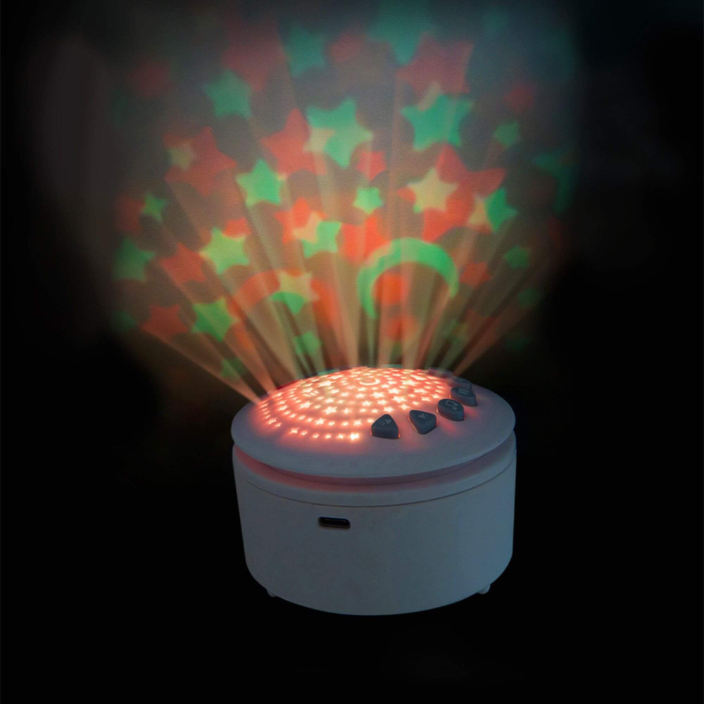 Плюшевый ночник-овечка с проектором звездного неба