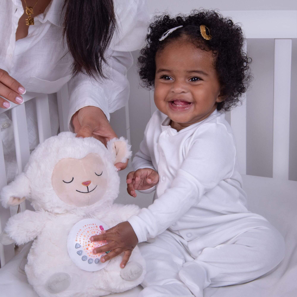 Плюшевый ночник-овечка с проектором звездного неба