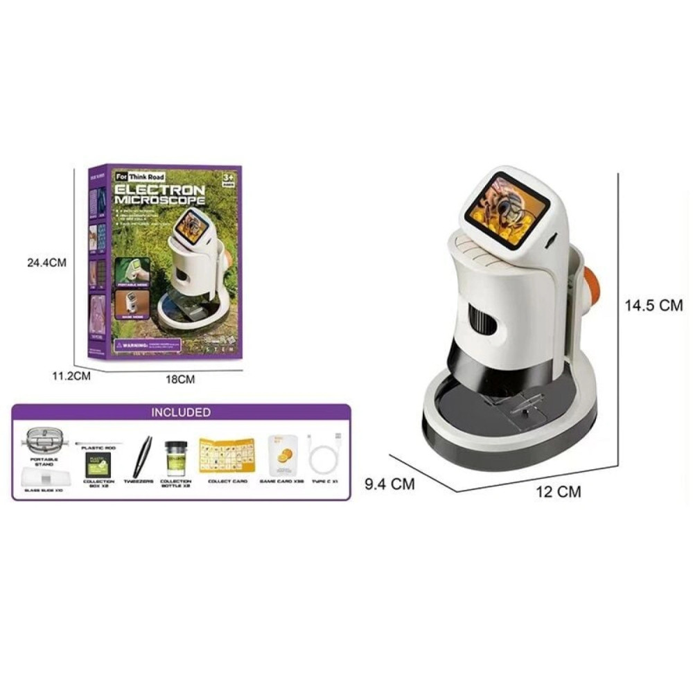 Цифровой микроскоп с увеличением до 1000x