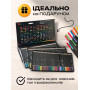 Набор цветных карандашей в металлическом кейсе, 120 цветов.