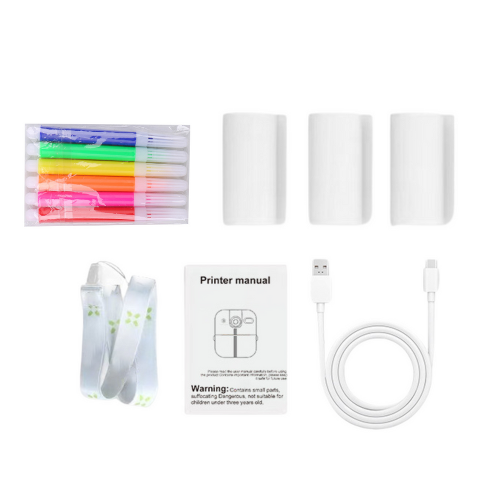 Фотоаппарат-принтер с двухсторонней съемкой