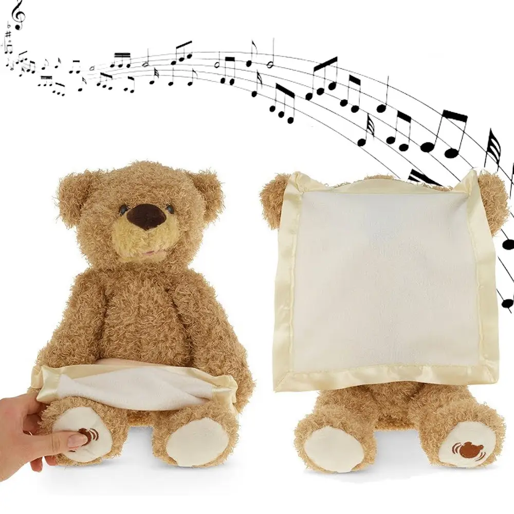 Интерактивный мишка Игра в прятки, говорит по-украински