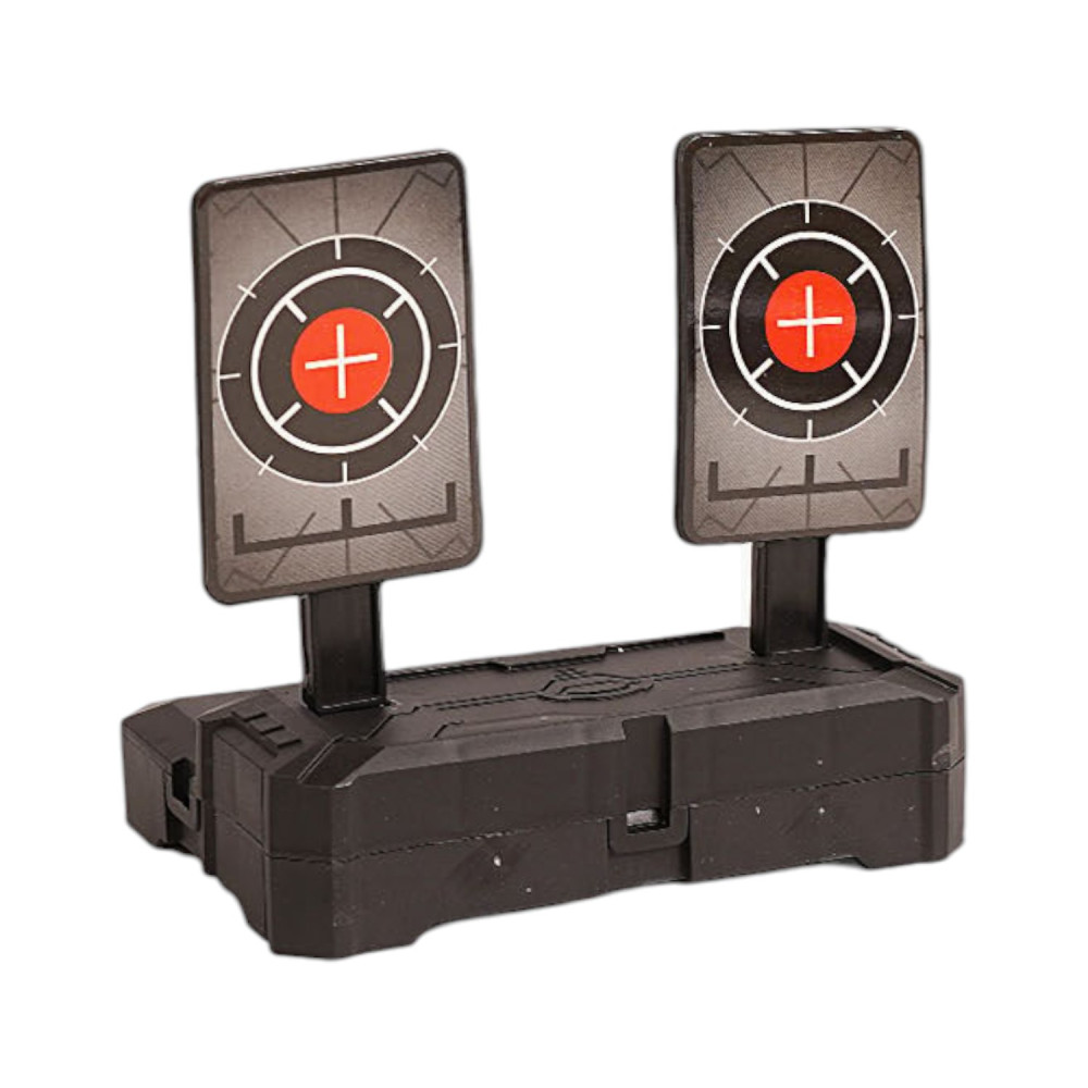 Игровой набор супергероя с оружием, мишенями и орбизами