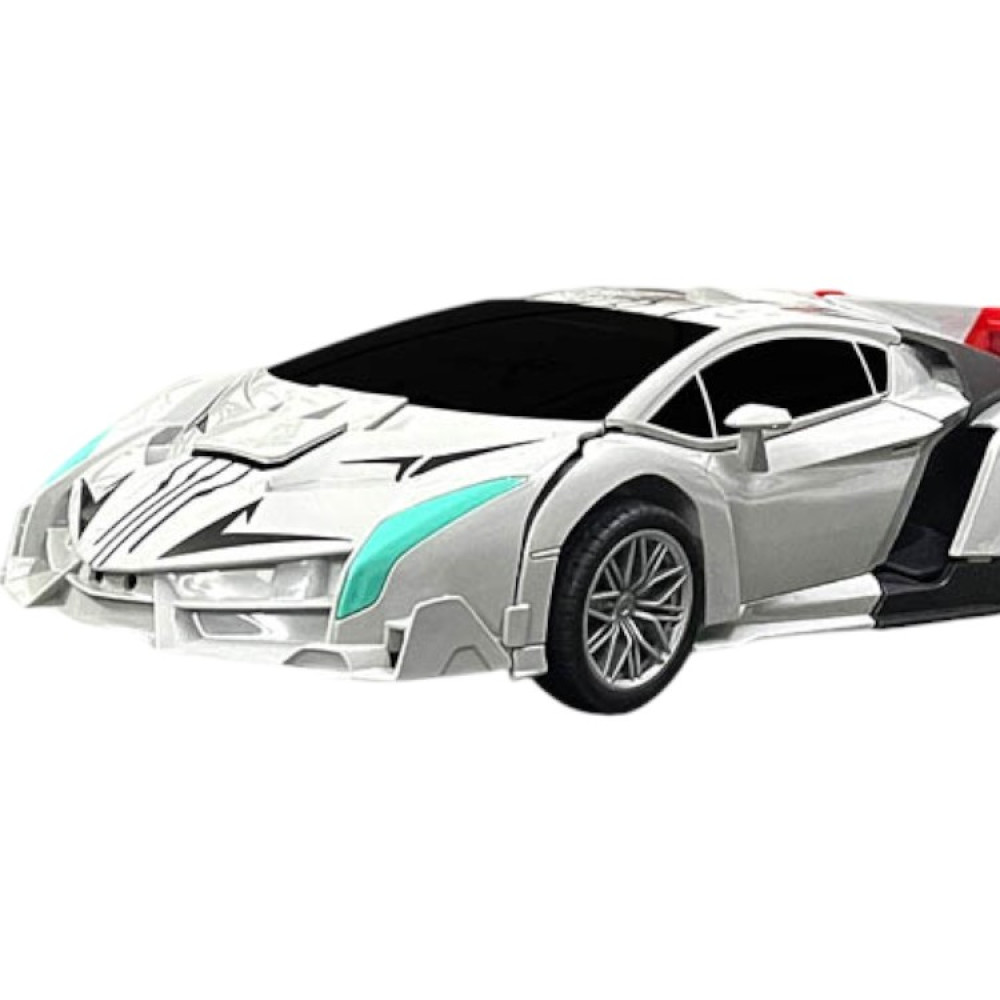 Радиоуправляемая машинка-трансформер с подсветкой и звуком