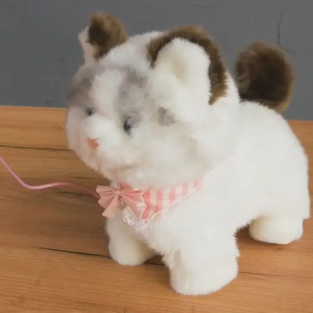 Интерактивный котенок с поводком-пультом и звуковыми эффектами