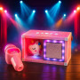 Детское караоке Bluetooth с микрофоном и подсветкой