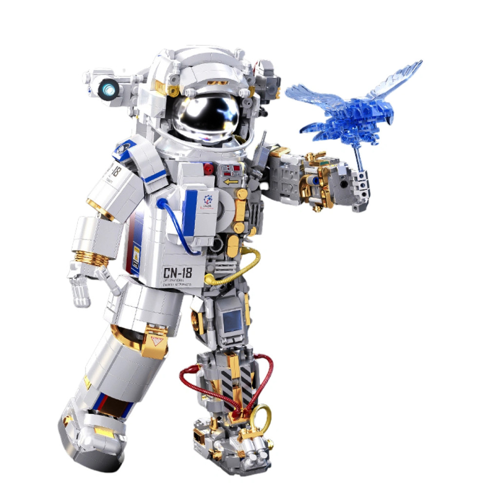 Конструтор Космонавт, 1469 деталей, в подарочной коробке, с инструкцией