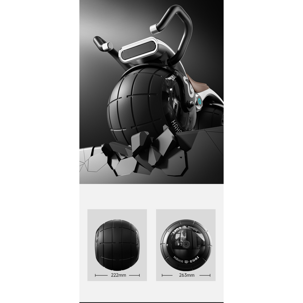 Беговел Guai Cyberpunk B2 10", пластиковый, c EVA колесами