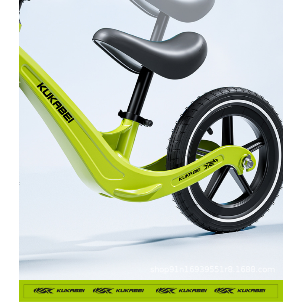 Беговел Kukabei 12", магниевый, с надувными резиновыми колесами