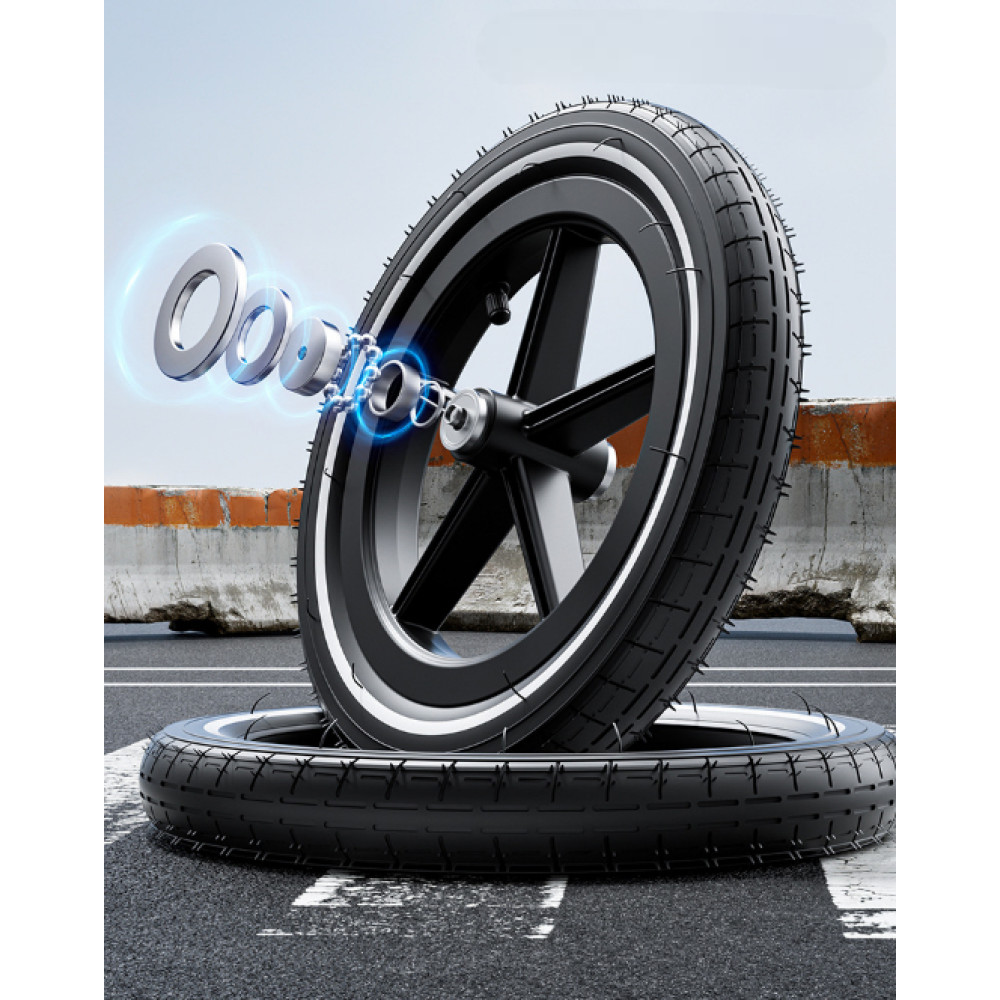 Беговел Kukabei 12", магниевый, с надувными резиновыми колесами