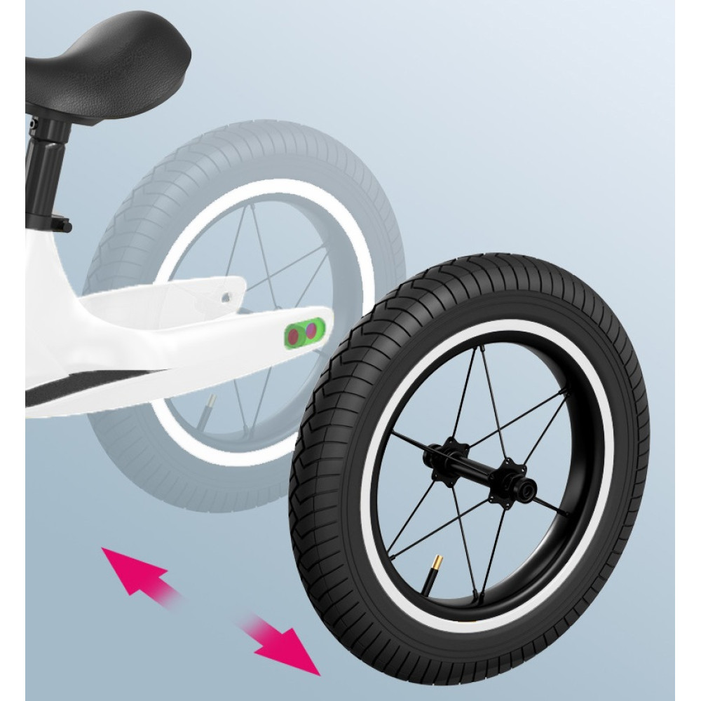 Беговел Letiantu Sport BC 12", алюминиевый, с надувными резиновыми колесами