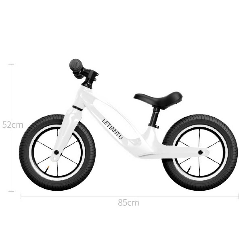 Беговел Letiantu Sport BC 12", алюминиевый, с надувными резиновыми колесами