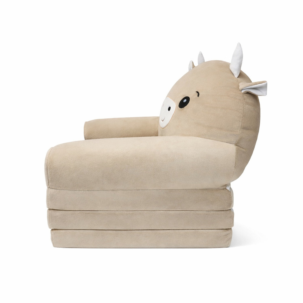 Fotoliu de pluș pentru copii în formă de Tăuraș