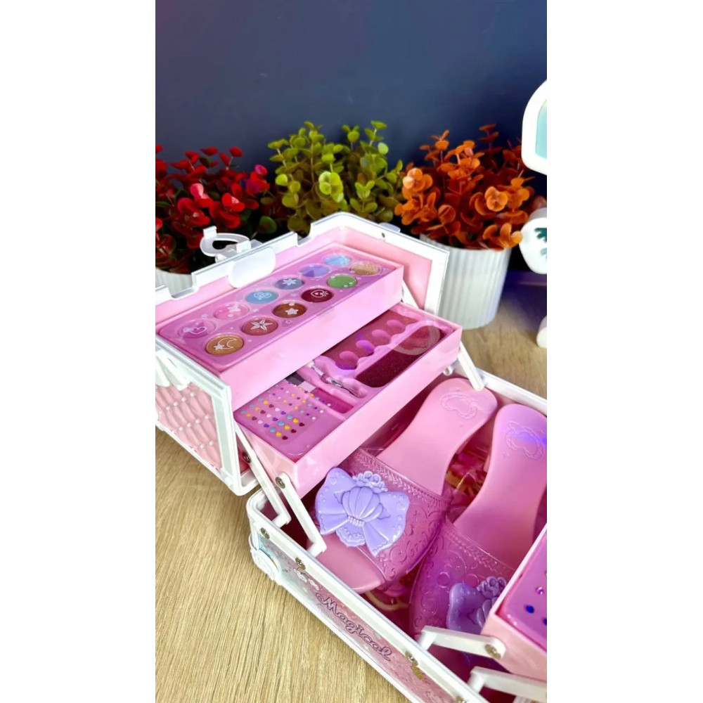 Набор детской косметики с туфельками и аксессуарами