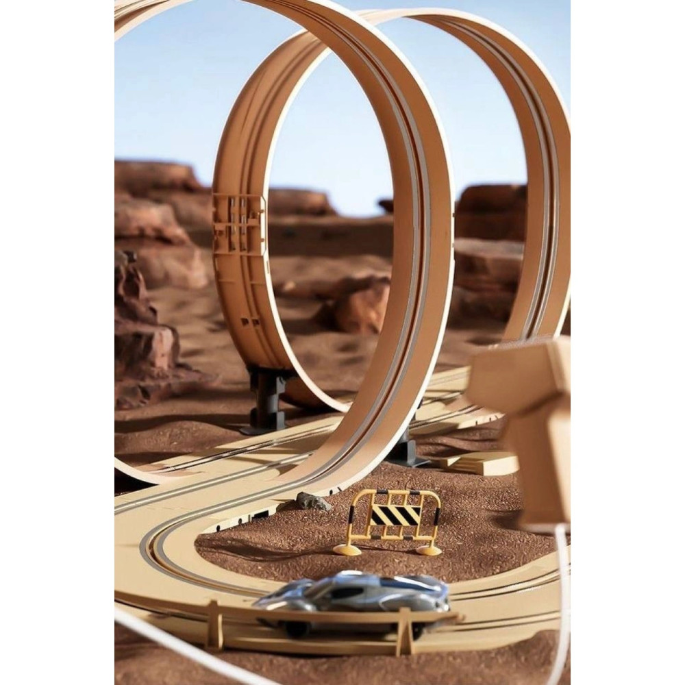 Детский автотрек с петлями, машинками и контролерами