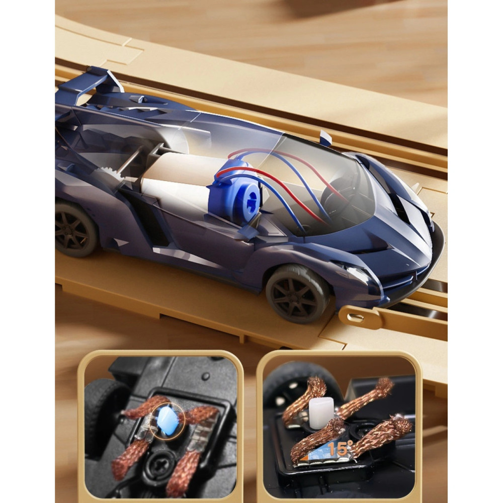 Детский автотрек с петлями, машинками и контролерами