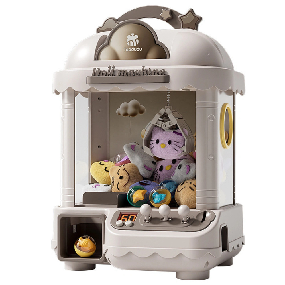 Детский игровой автомат для ловли игрушек "Хватайка" на подставке