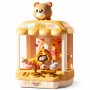 Игровой кран с клешней для ловли игрушек с музыкой и монетами