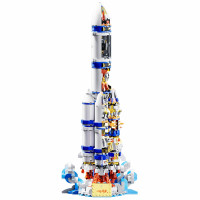 Constructor Rachetă, 1099 piese, în cutie cadou cu instrucțiuni